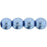 Czech Round Beads 6mm ColorTrends: Saturated Metallic Neutral Gray (50pcs)