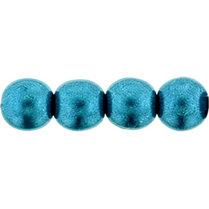 Czech Round Beads 6mm ColorTrends: Saturated Metallic Shaded Spruce (50pcs)