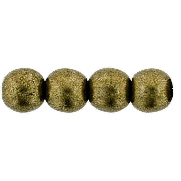 Czech Round Beads 6mm ColorTrends: Saturated Metallic Emperador (50pcs)