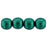 Czech Round Beads 6mm ColorTrends: Saturated Metallic Martini Olive (50pcs)