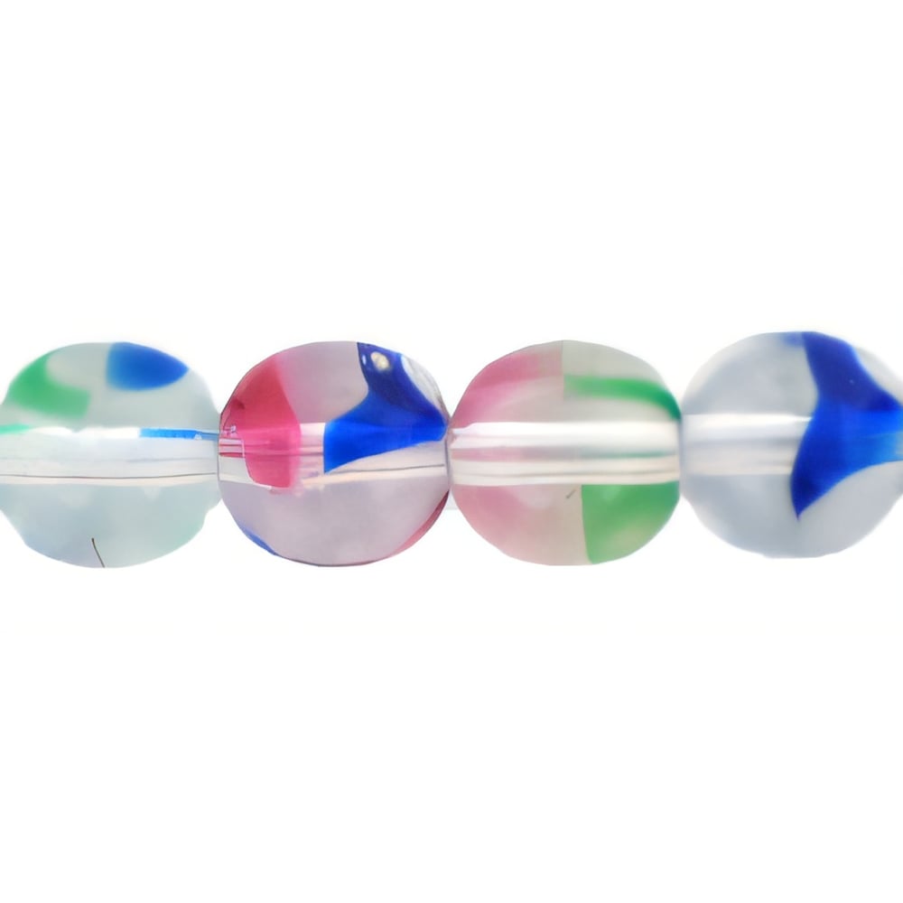Czech Round Beads 6mm Crystal/Color (50pcs)