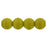 Czech Round Beads 6mm Goldenrod (50pcs)
