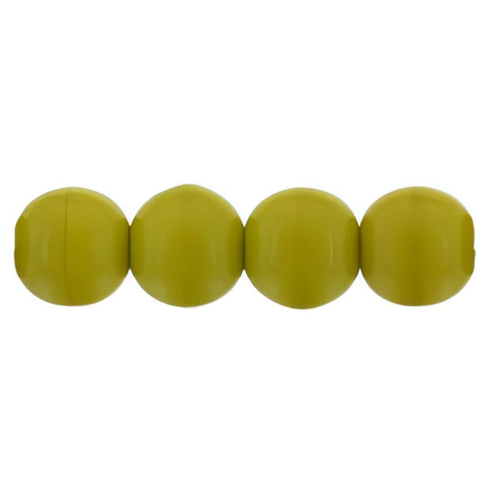 Czech Round Beads 6mm Goldenrod (50pcs)
