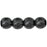 Czech Round Beads 6mm Hematite (50pcs)