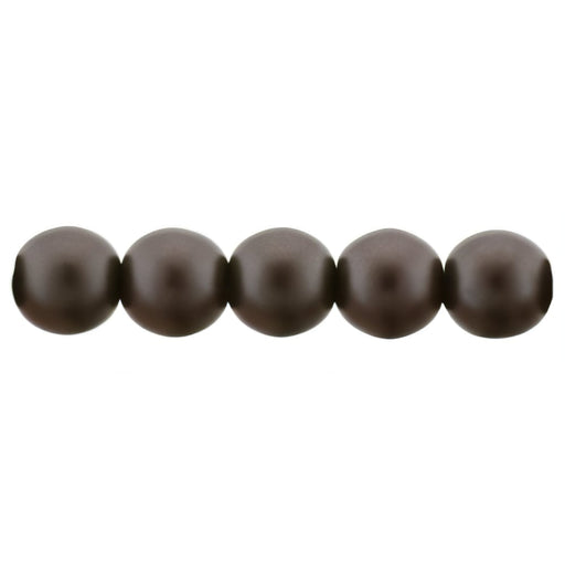Czech Glass Pearls 6mm Bistre (25pcs)