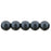 Czech Glass Pearls 6mm Charcoal (25pcs)