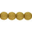 Czech Round Beads 6mm Golden Olive (50pcs)