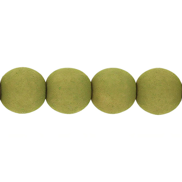 Czech Round Beads 6mm Verdant Glow (50pcs)
