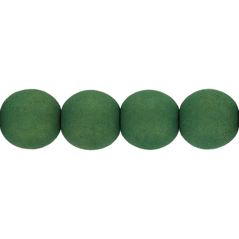 Czech Round Beads 6mm Green Garden (50pcs)