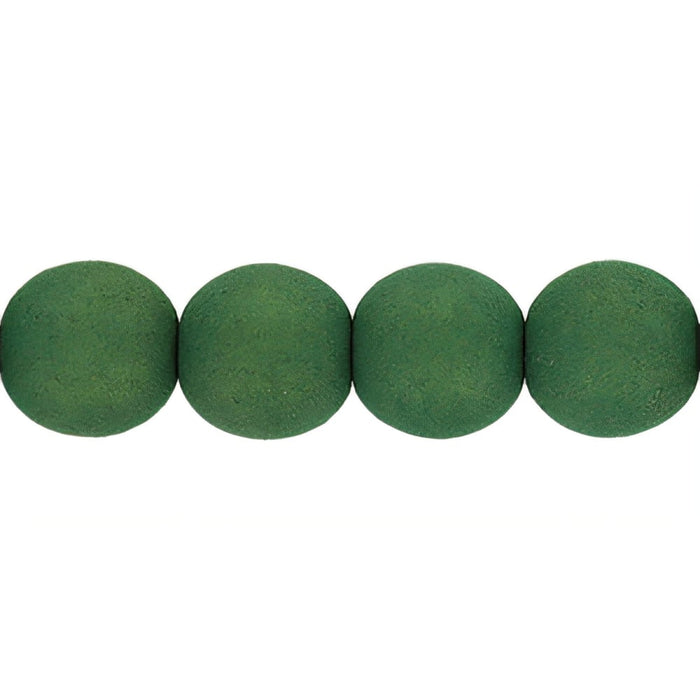 Czech Round Beads 6mm Green Garden (50pcs)