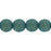 Czech Round Beads 6mm Teal Ocean (50pcs)