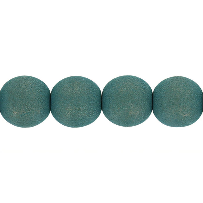 Czech Round Beads 6mm Teal Ocean (50pcs)