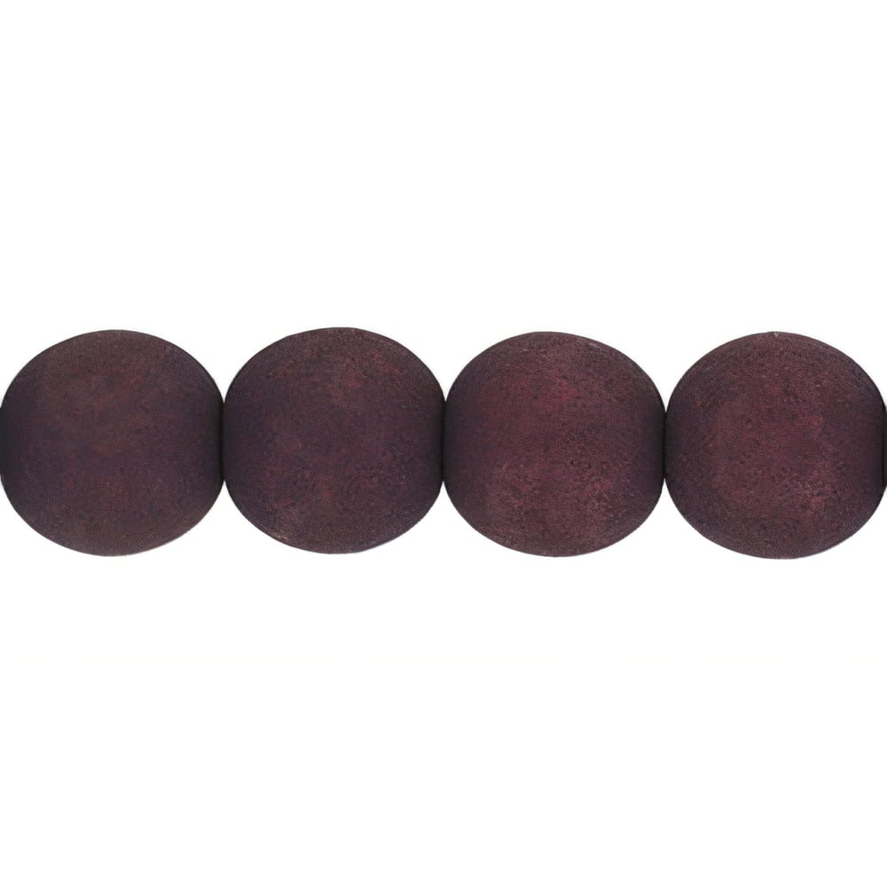 Czech Round Beads 6mm Deep Plum (50pcs)