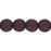Czech Round Beads 6mm Deep Plum (50pcs)