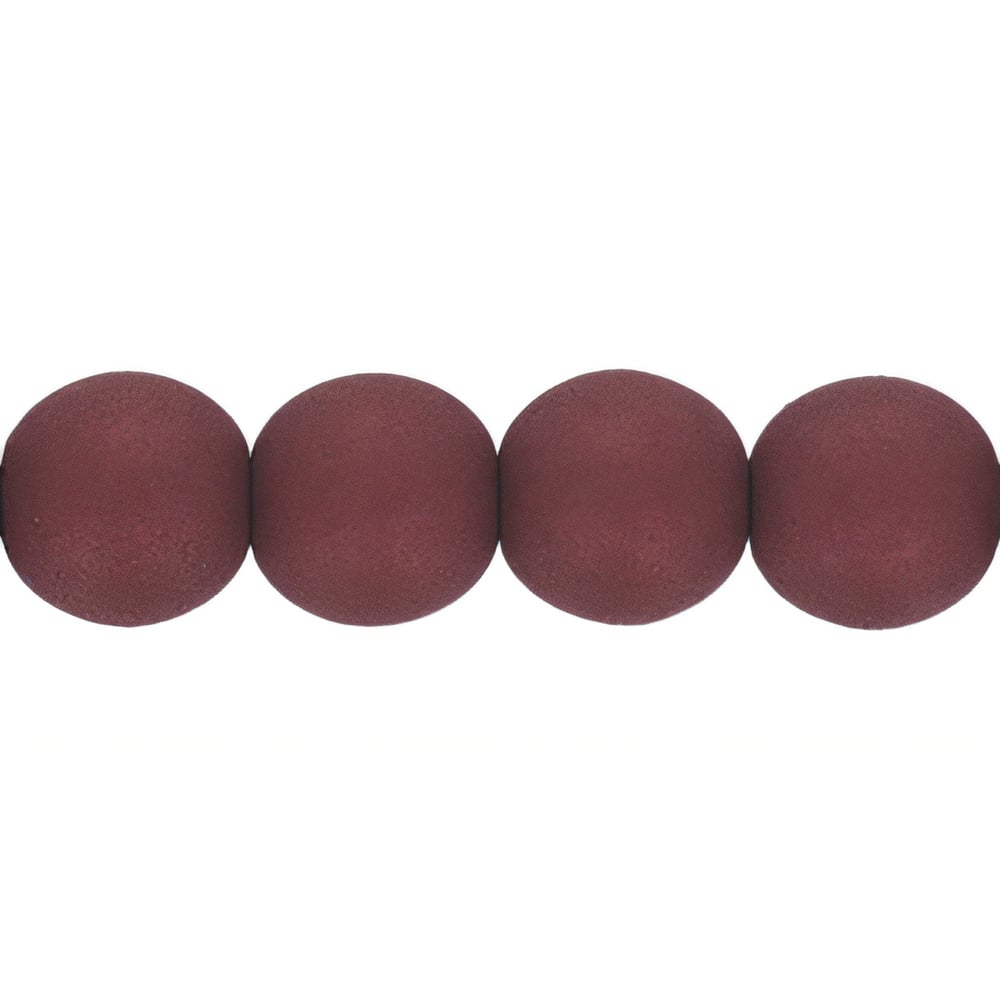 Czech Round Beads 6mm Crushed Berry (50pcs)