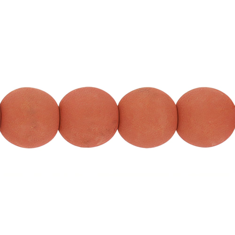 Czech Round Beads 6mm Terracotta Blaze (50pcs)