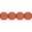 Czech Round Beads 6mm Terracotta Blaze (50pcs)