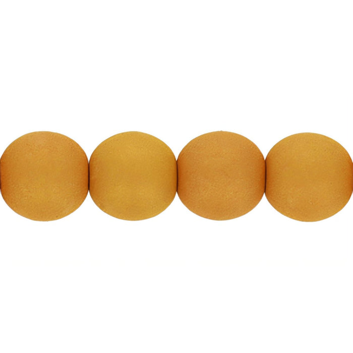 Czech Round Beads 6mm  Gilded Dusk (50pcs)