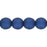 Czech Round Beads 6mm Cobalt Glaze (50pcs)