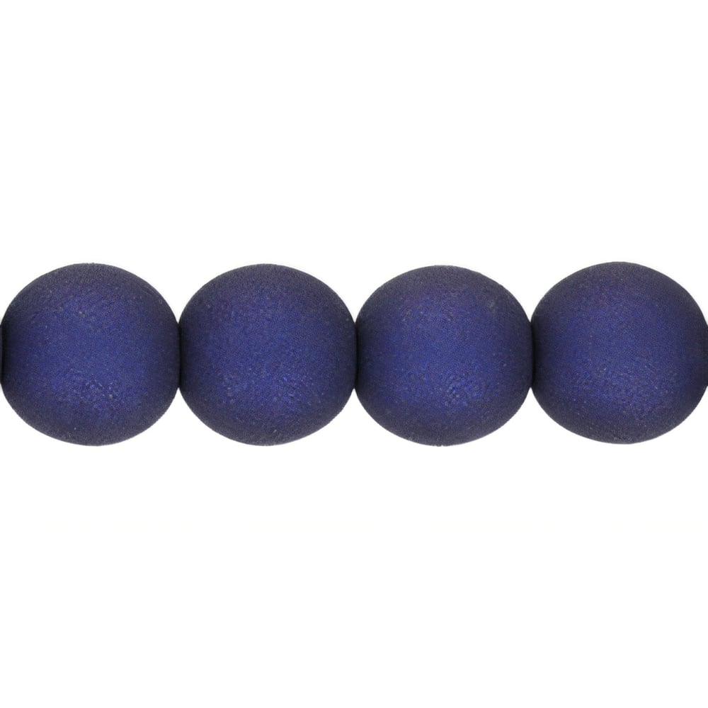 Czech Round Beads 6mm Moonlight Blue (50pcs)