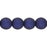 Czech Round Beads 6mm Moonlight Blue (50pcs)