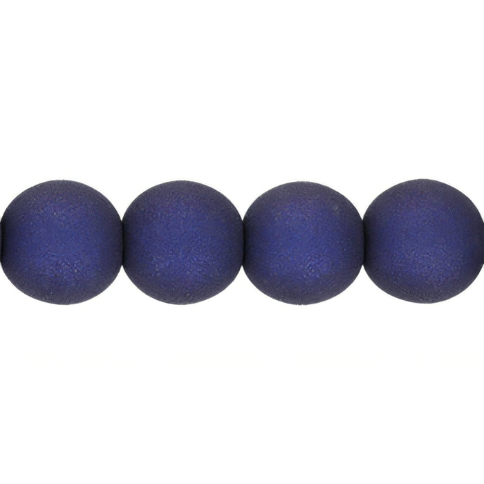 Czech Round Beads 6mm Moonlight Blue (50pcs)