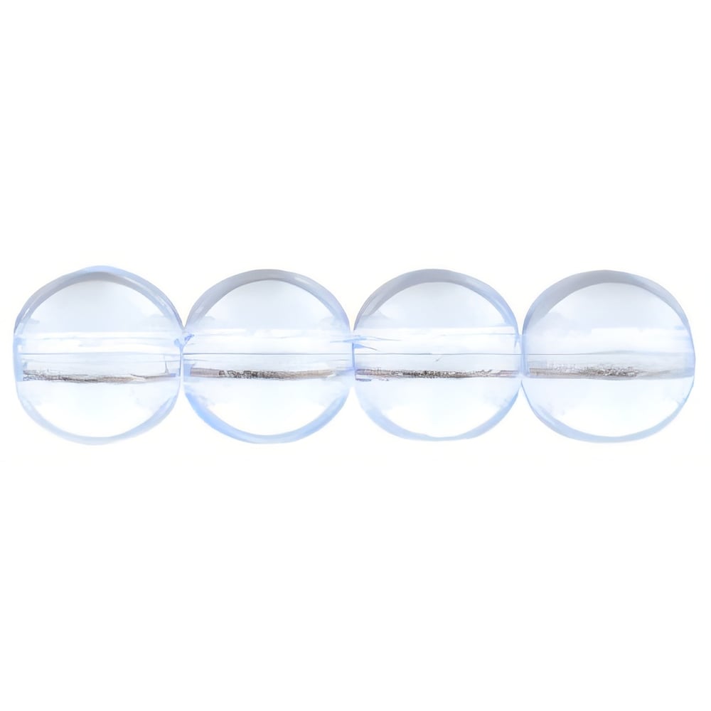 Czech Round Beads 6mm Lt Sapphire (50pcs)