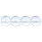 Czech Round Beads 6mm Lt Sapphire (50pcs)