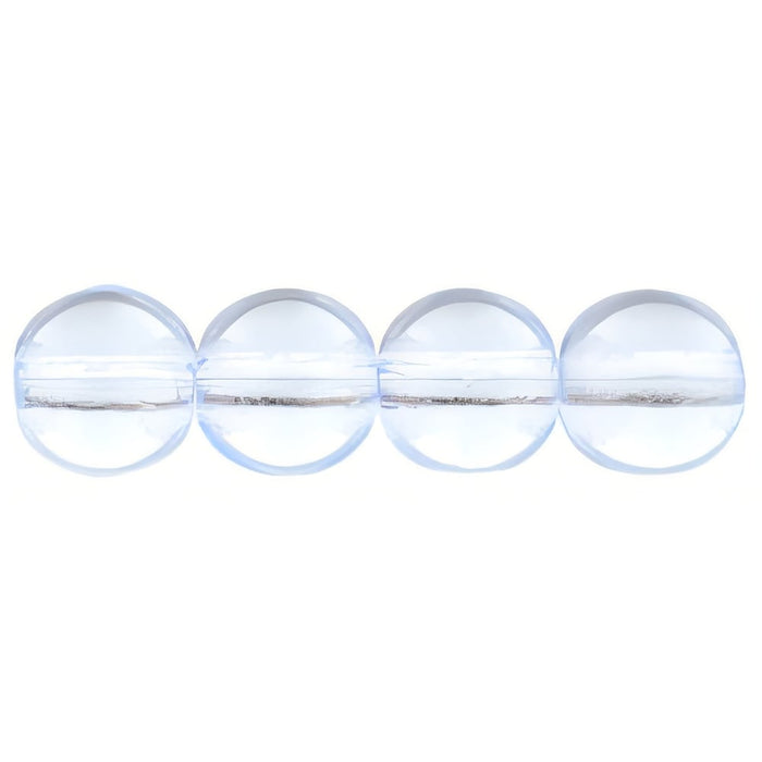 Czech Round Beads 6mm Lt Sapphire (50pcs)