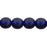 Czech Round Beads 6mm Cobalt (50pcs)