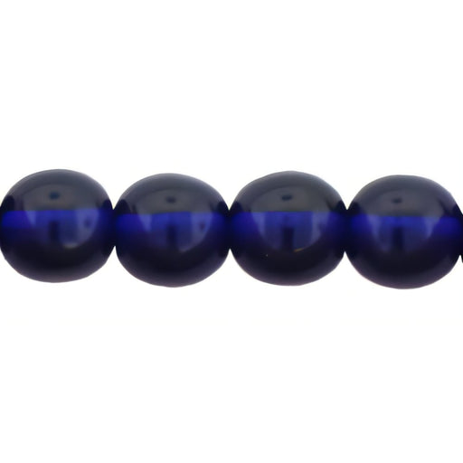 Czech Round Beads 6mm Cobalt (50pcs)