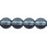 Czech Round Beads 6mm Montana Blue (50pcs)