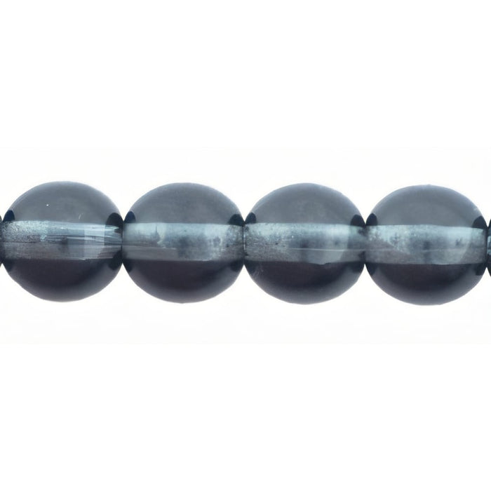 Czech Round Beads 6mm Montana Blue (50pcs)