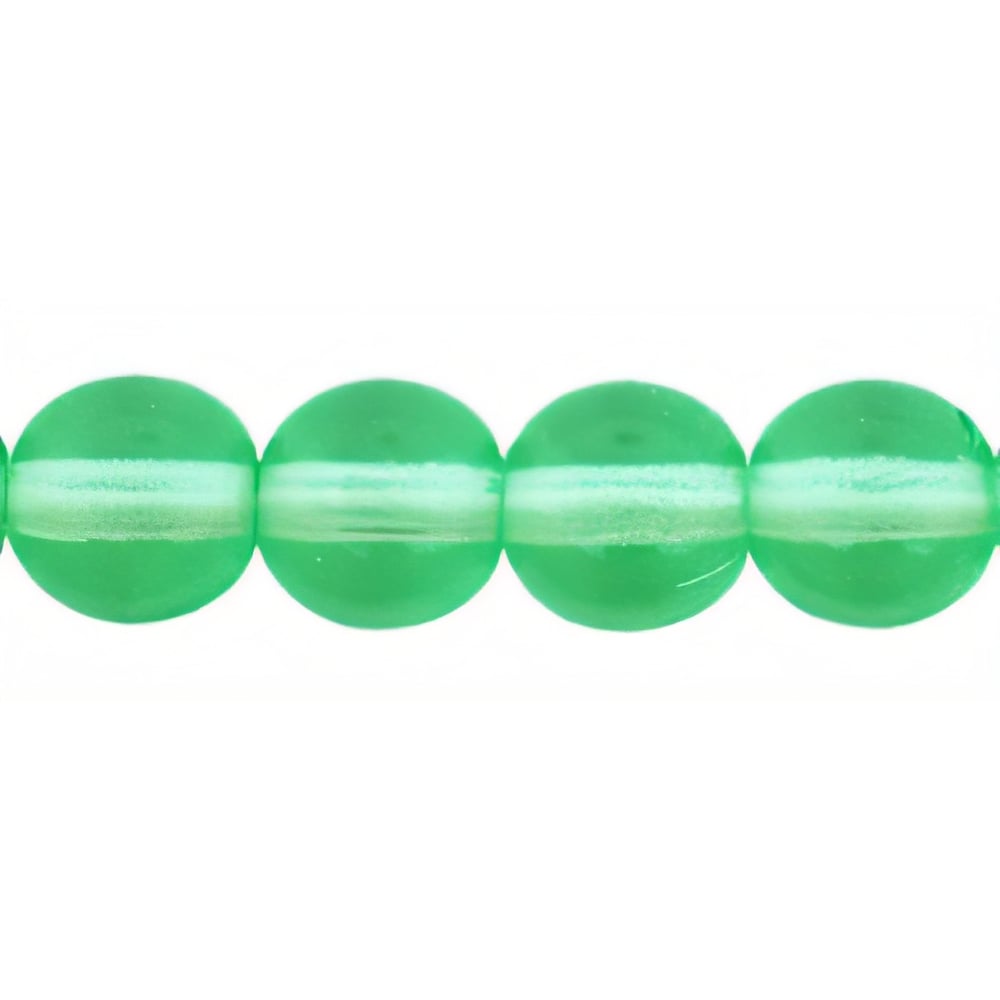 Czech Round Beads 6mm Peridot (50pcs)