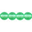 Czech Round Beads 6mm Peridot (50pcs)