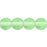 Czech Round Beads 6mm Bright Peridot (50pcs)