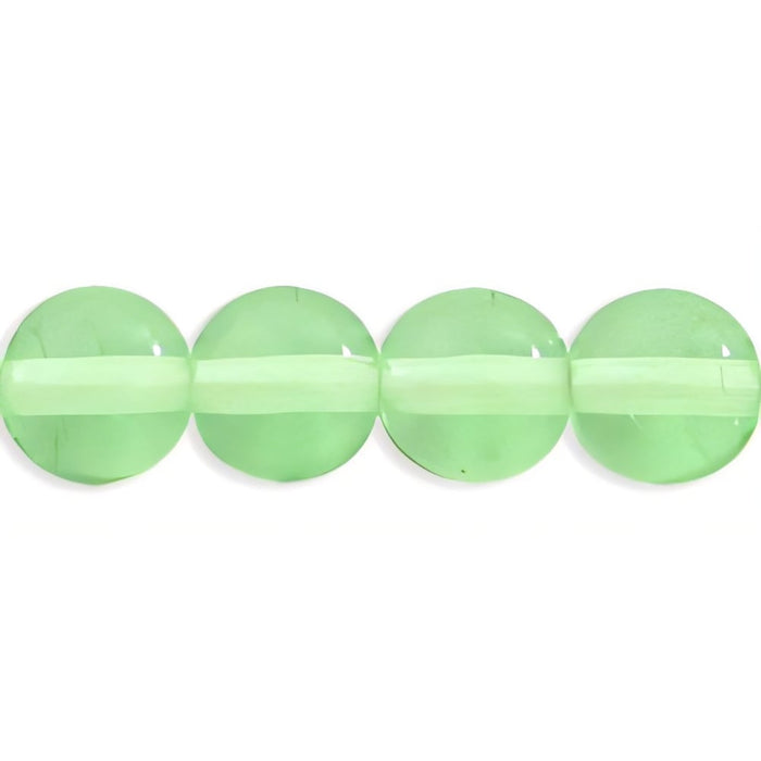 Czech Round Beads 6mm Bright Peridot (50pcs)