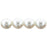 Czech Pearl Coat - Round 6mm Pearl - Snow (25pcs)