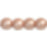 Czech Pearl Coat - Round 6mm Pearl - Pink Rose (75pcs)