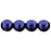 Czech Pearl Coat - Round 6mm Pearl - Royal Purple (50pcs)
