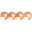 Czech Pearl Lights - Round 6mm Pearl Lights - Pink Champagne (75pcs)