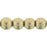 Czech Round Beads 6mm ColorTrends: Saturated Metallic Hazelnut (50pcs)