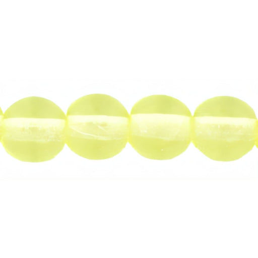 Czech Round Beads 6mm Jonquil (50pcs)