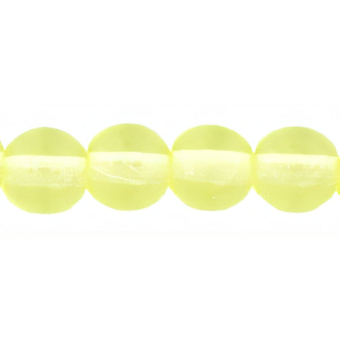 Czech Round Beads 6mm Jonquil (50pcs)