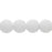 Czech Round Beads 6mm Bondeli White (50pcs)
