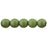 Czech Glass Pearls 6mm Matte - Olive (25pcs)