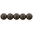 Czech Glass Pearls 6mm Matte - Bistre (25pcs)