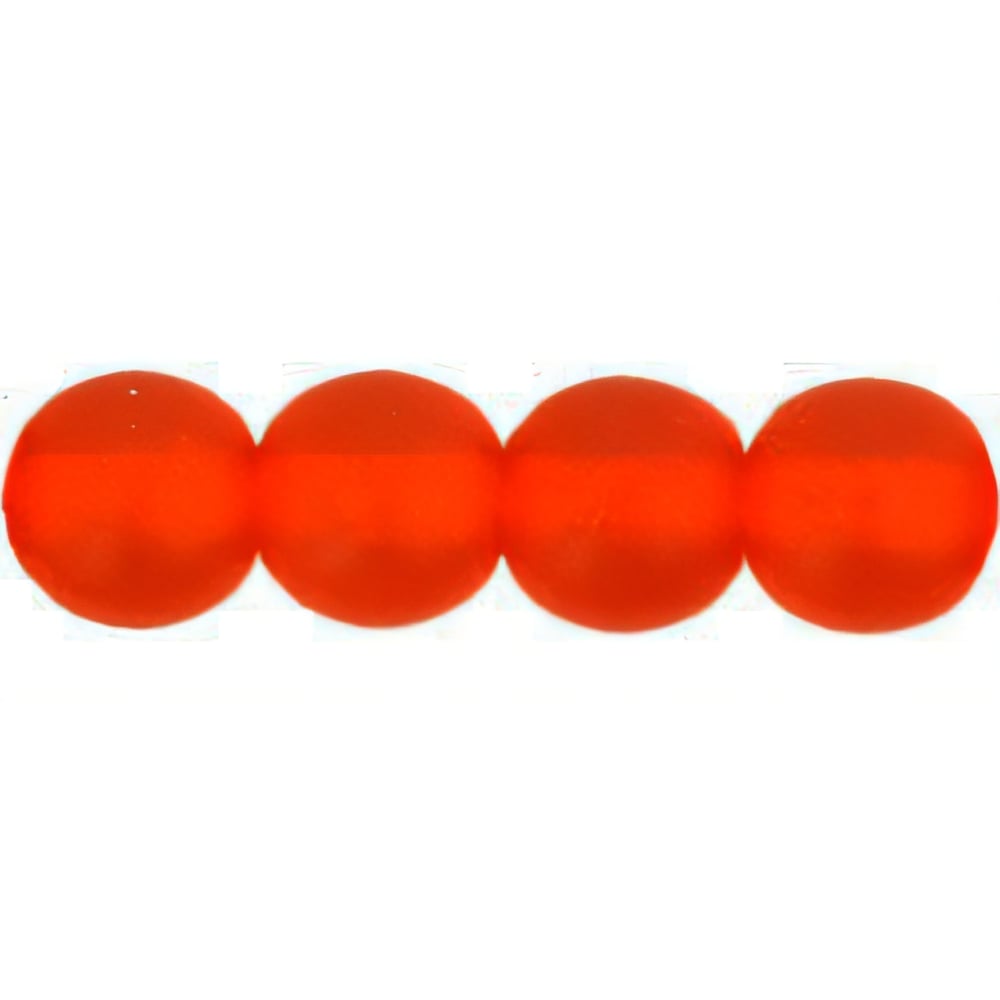 Czech Round Beads 6mm Matte - Hyacinth (50pcs)