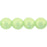 Czech Round Beads 6mm Sueded Gold Peridot (50pcs)