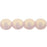 Czech Round Beads 6mm Sueded Gold Milky Pink (50pcs)